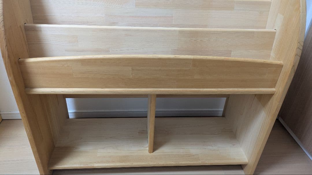 木遊舎 絵本棚 M800 無垢 中古 天然木 ナチュラル 絵本収納