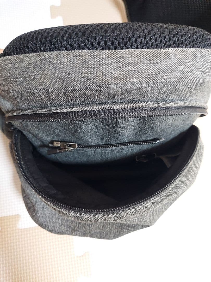 ポルバン アドバンス ヒップシート グレー(シングルショルダー付き)