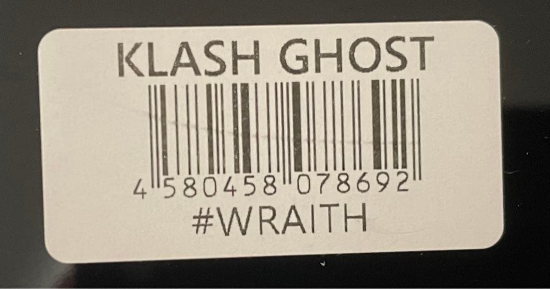 【新品未使用】DRT KLASHGHOSTWRAITHクラッシュゴーストレイス