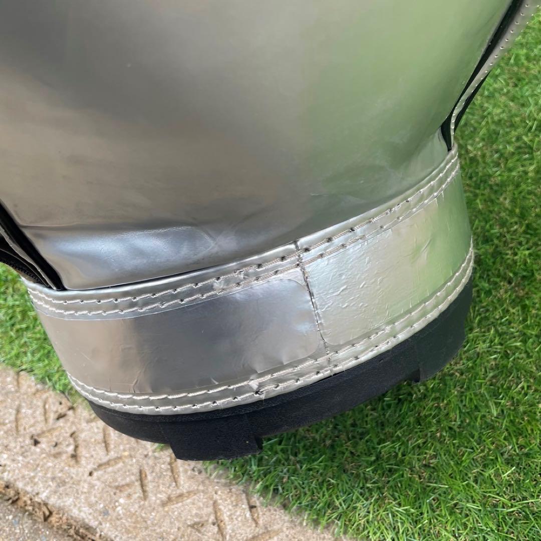 PUMA プーマ 9.0型 スタッフ キャディバッグ 5分割 (SILVER)