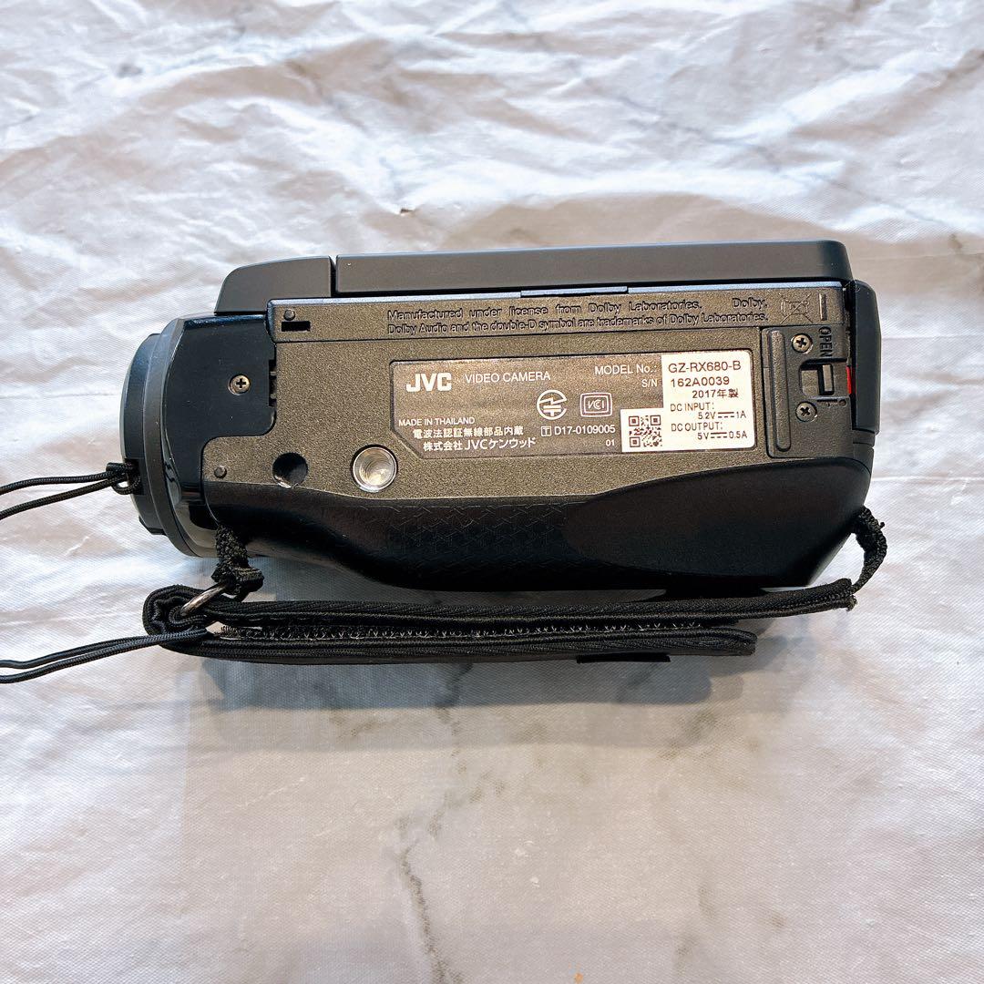 JVCEverioR GZ-RX680-Bビデオカメラ 2017 訳あり