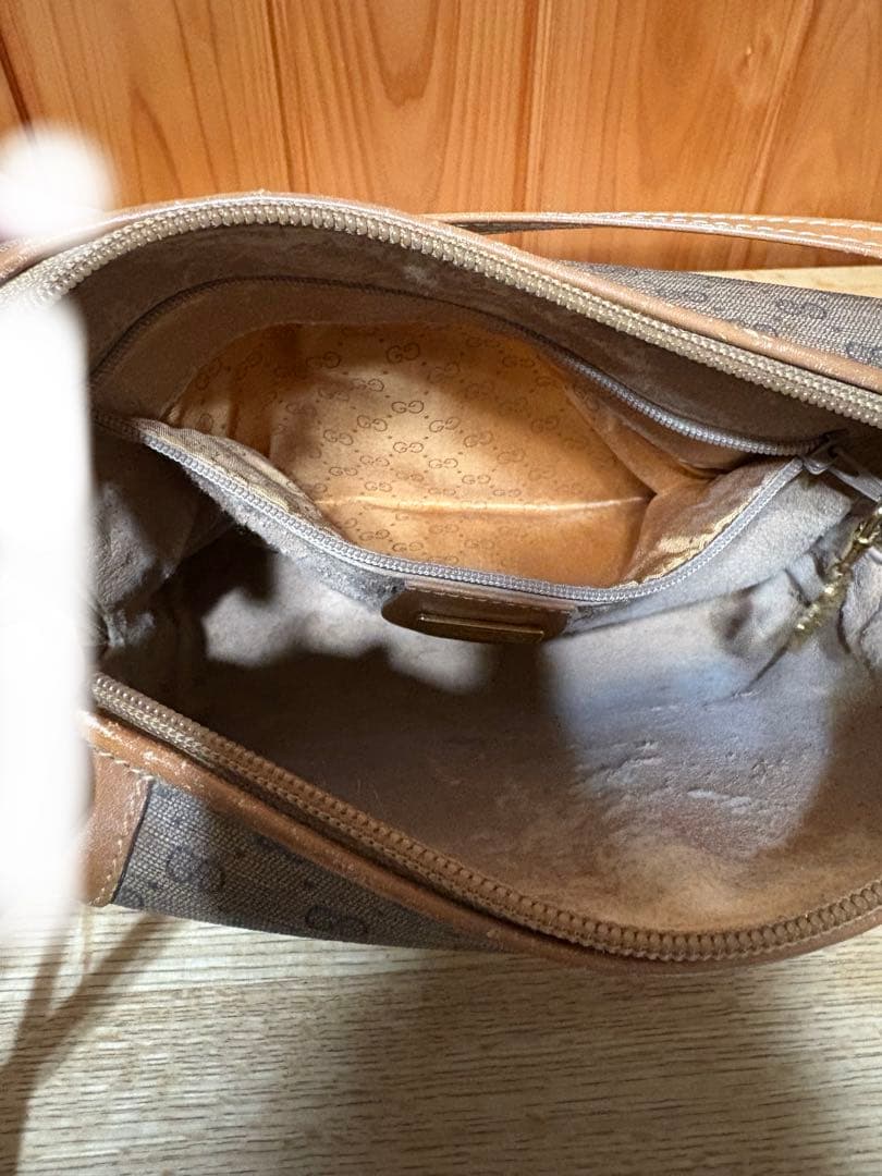 OLD GUCCI GGパターン ショルダーバッグ　オールドグッチ