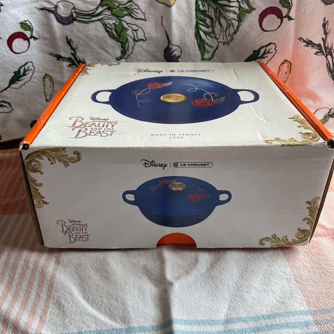 ルクルーゼ マルミット 22㎝ 『美女と野獣』Beauty &The Beast