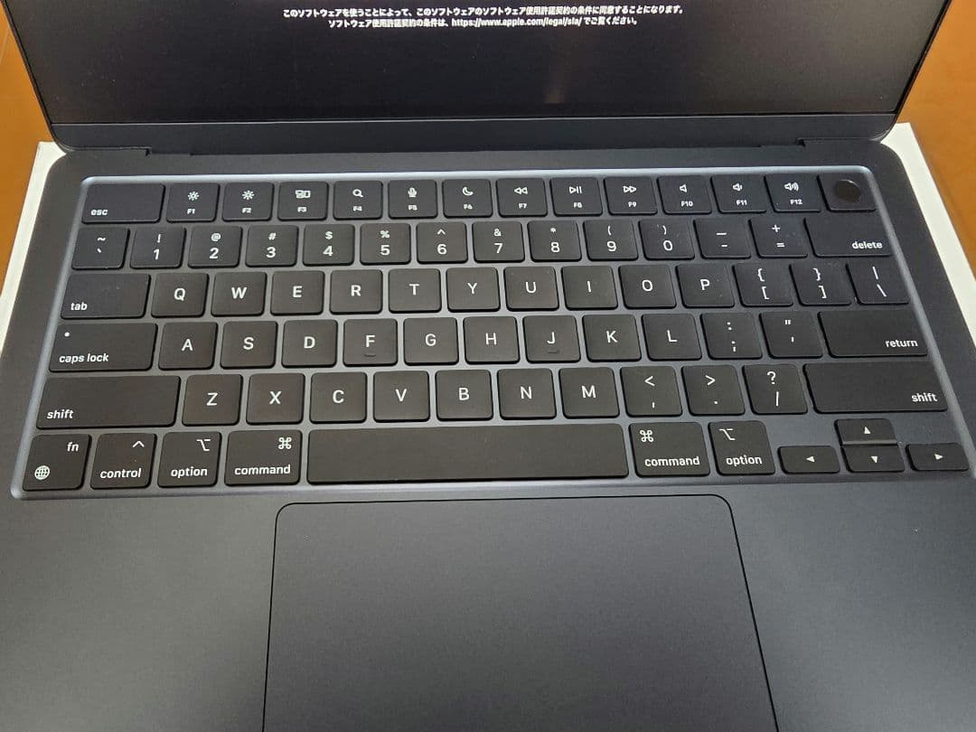 Apple MacBook Air M3 ミッドナイト　USキーボード