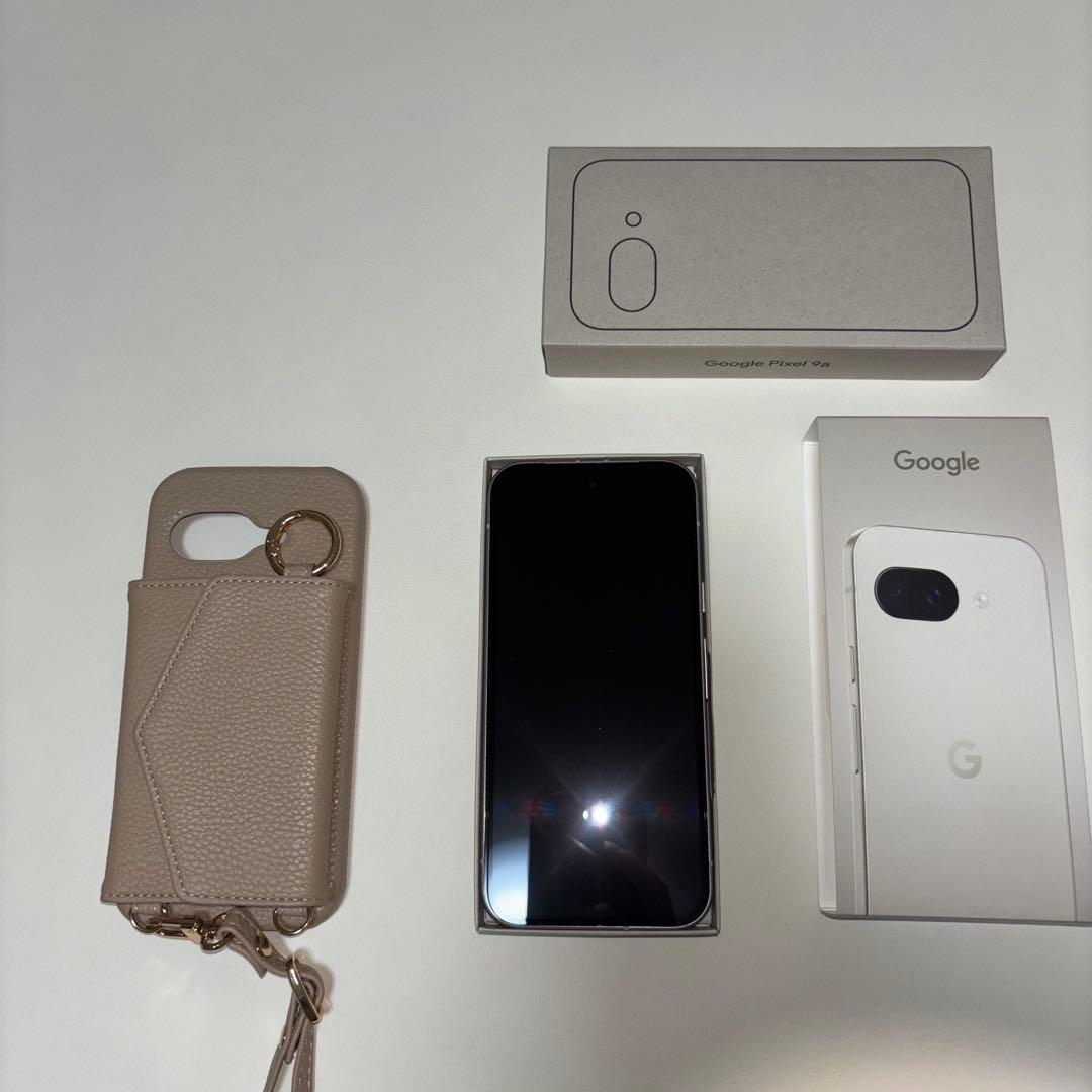 Google Pixel 9a simフリー ケース フィルム付き 通電のみ