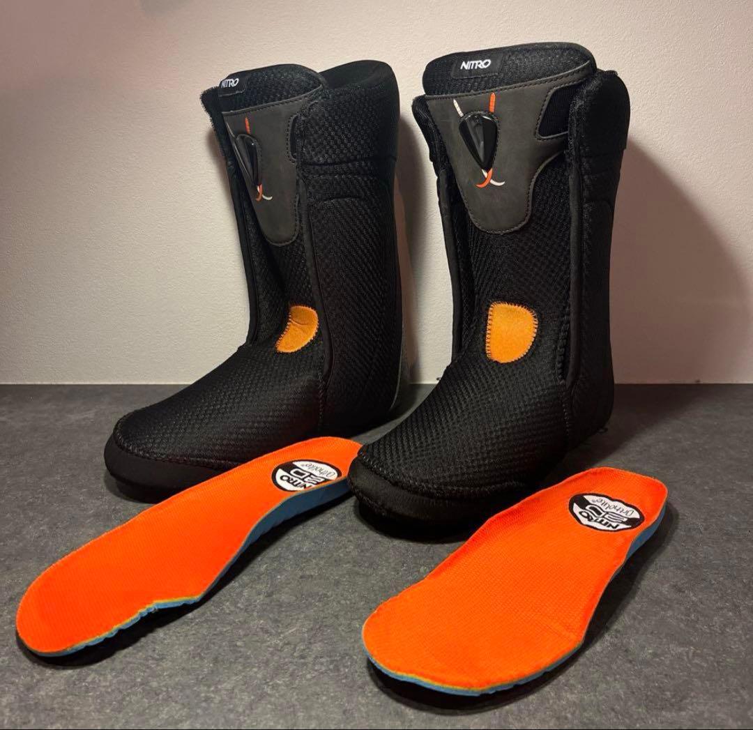 定価半額以下2回のみ使用 NITRO CHASE BOA 27.5cm ネイビー