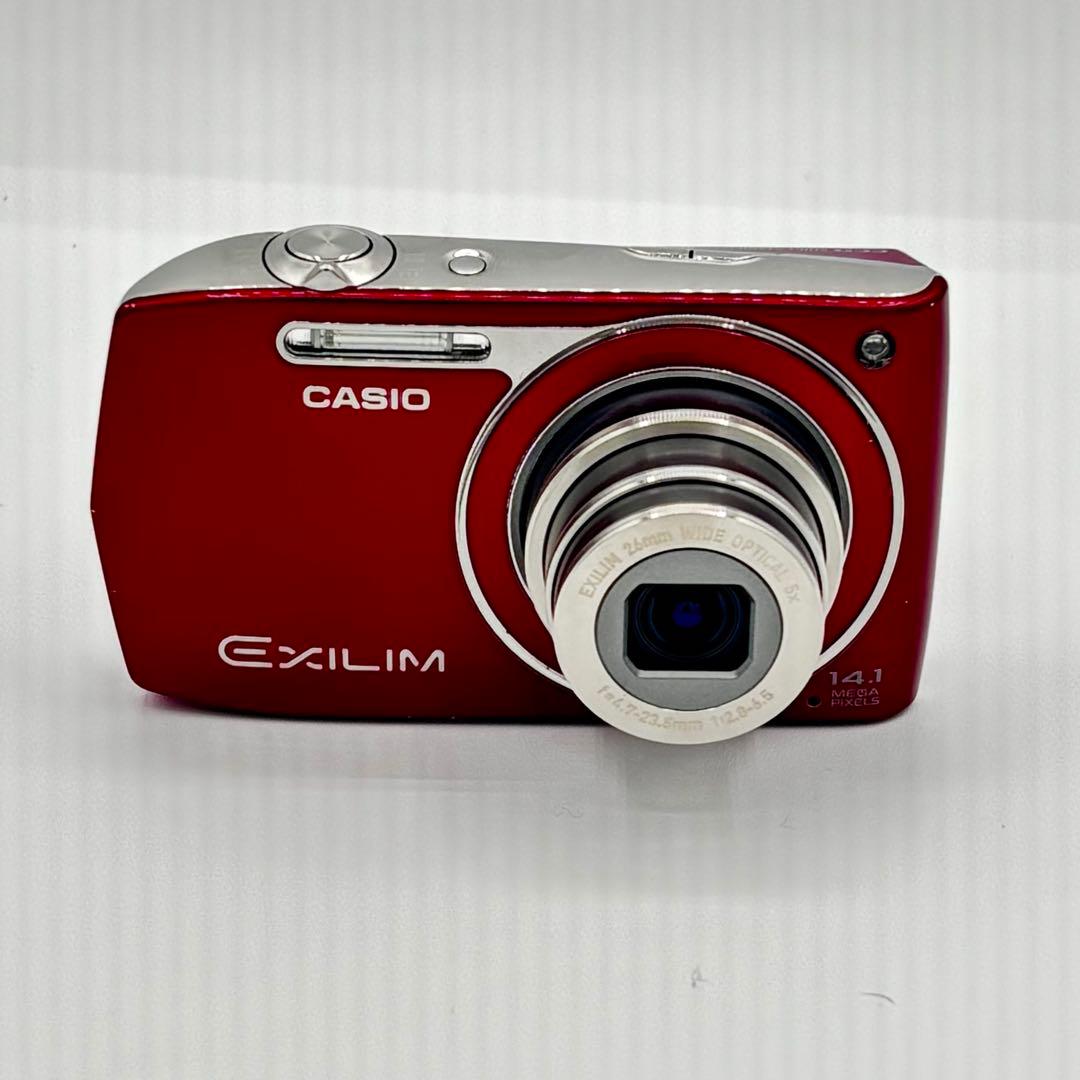 【人気・美品】CASIO EXILIM EX-Z2000デジカメ レッド 赤