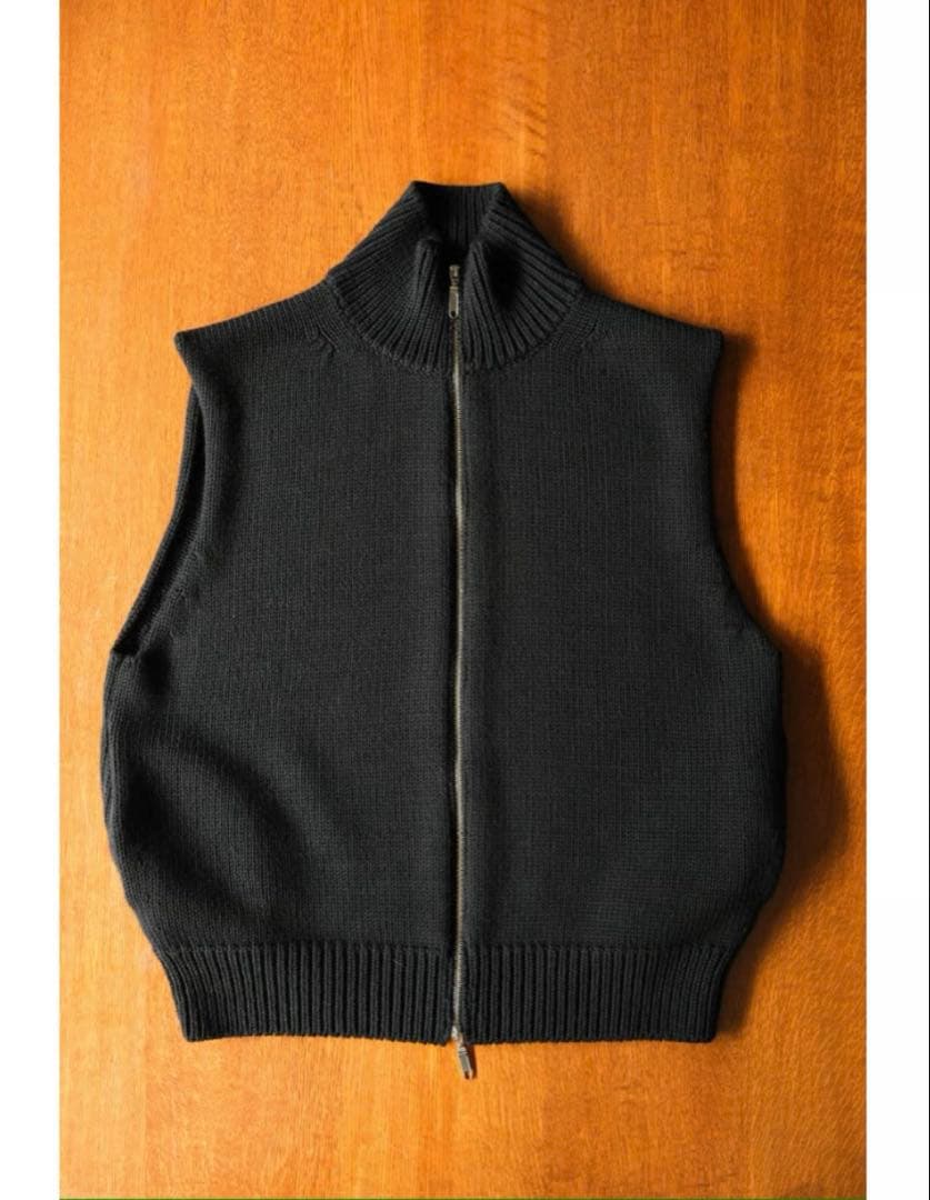 トップス Olde H & Daughter WOOL DS KNIT VEST