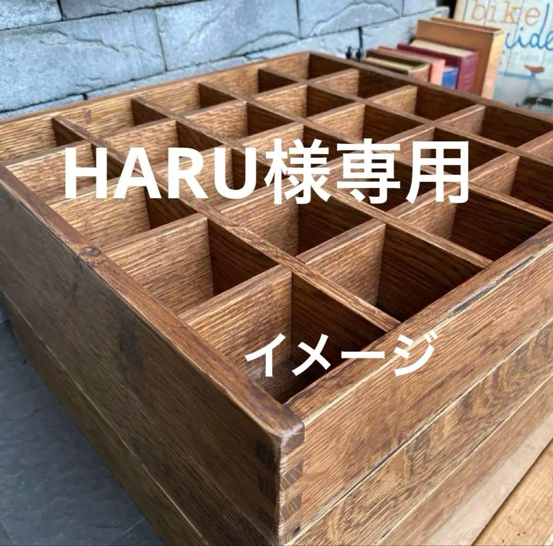 HARU　 コレクションbox 30マス5x6 ２セット　ホワイトオーク