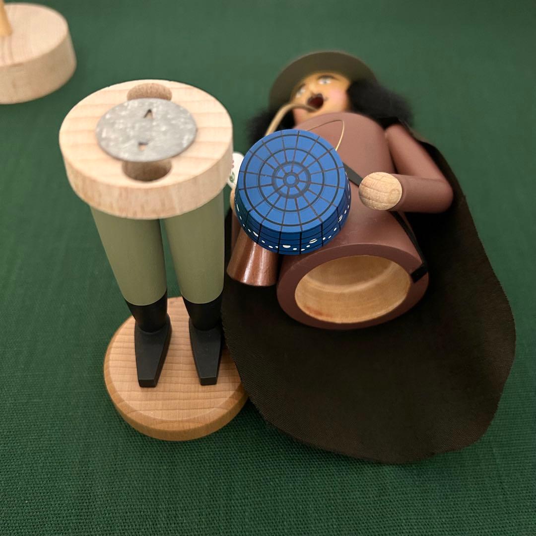 希少☆彡Klaus Merten クラウスメルテン工房　パイプ人形　煙出し人形