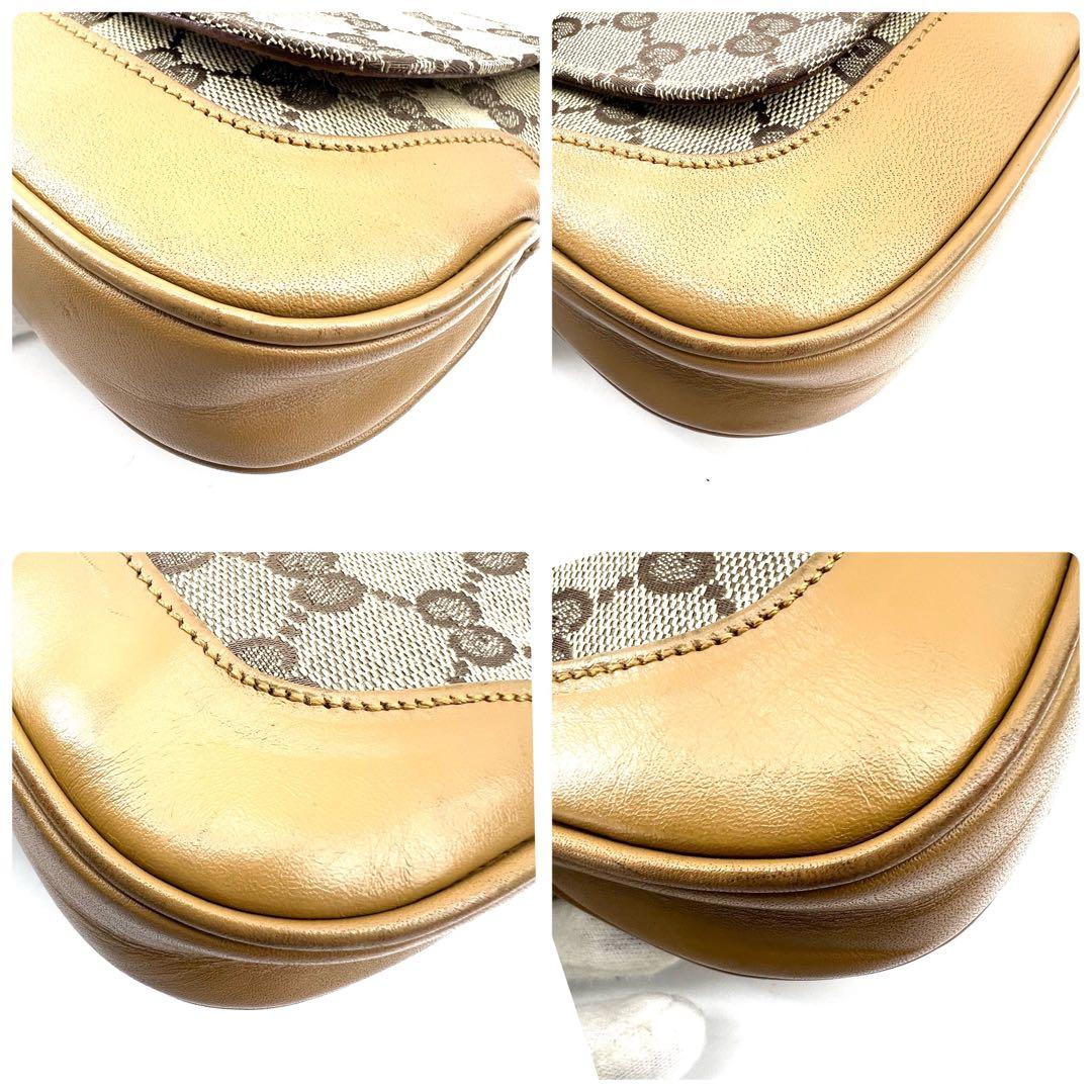 美品　GUCCI　ハンドバック　アクセサリーポーチ　シェリーライン　ジャッキー