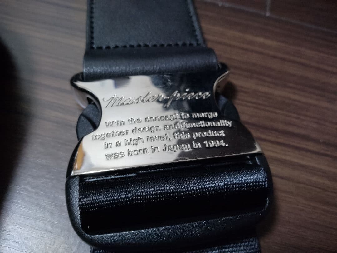 master-piece Density ショルダー スリング バッグ 黒