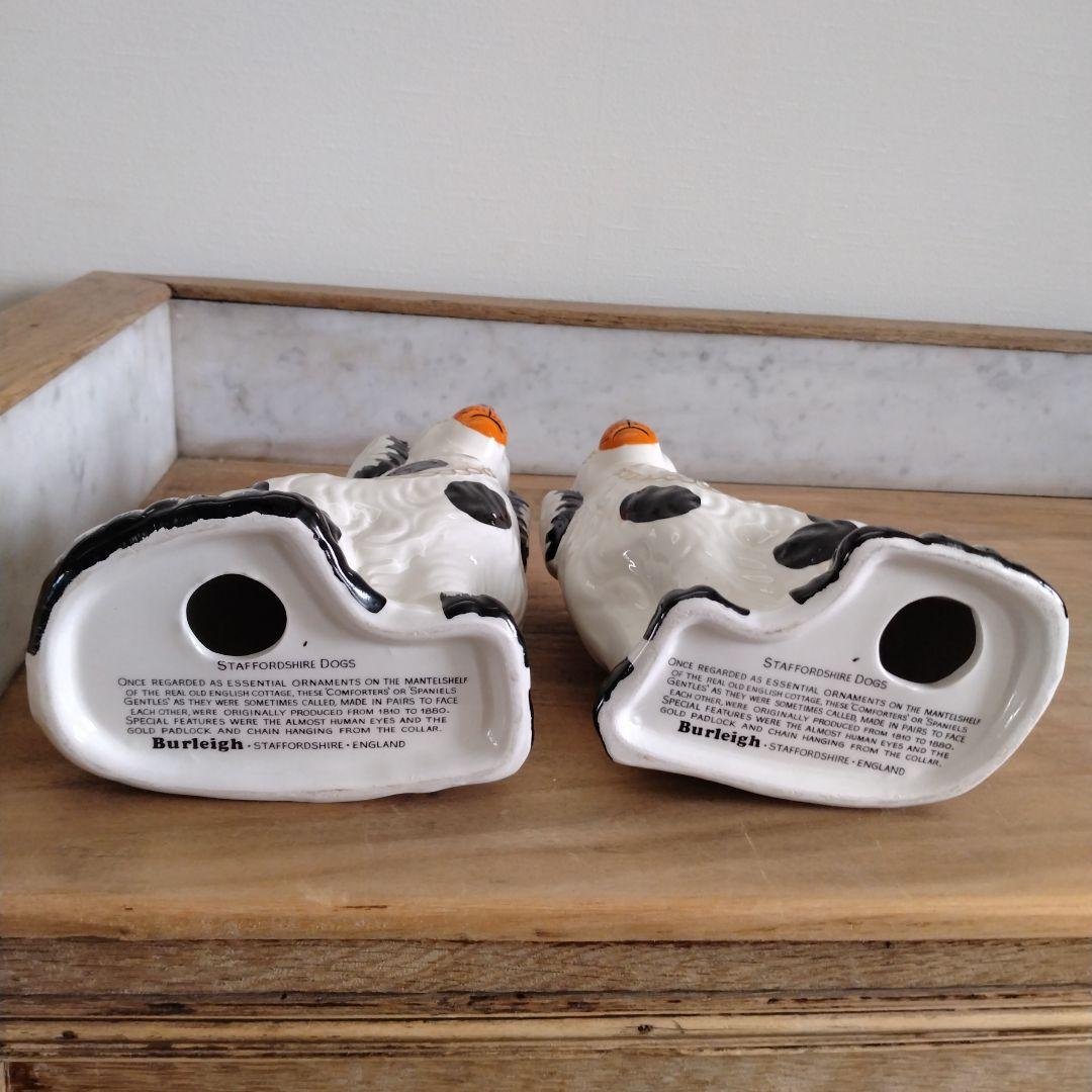 難あり・スタッフォードシャードッグ マントルピース・イギリスビクトリア