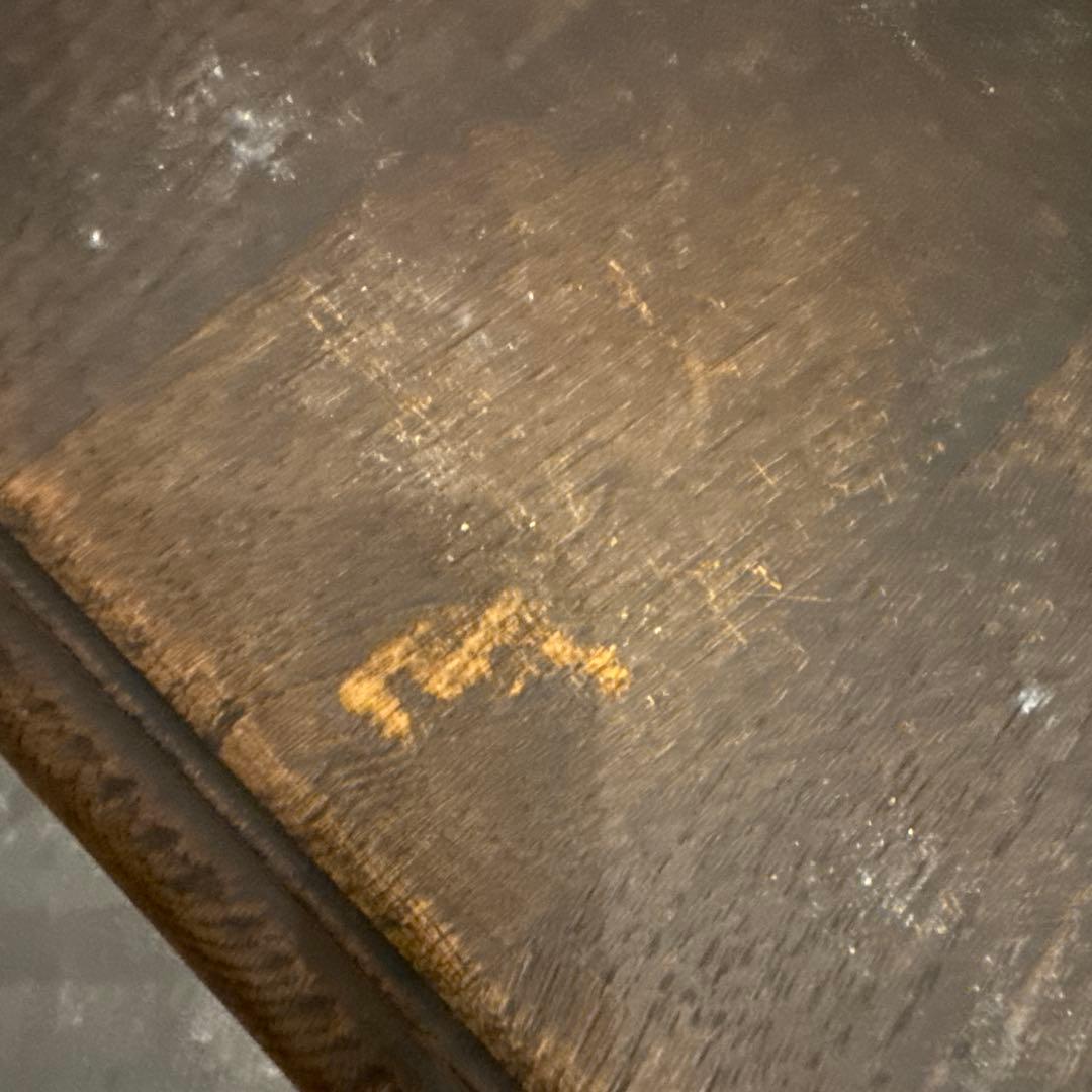 ビンテージ　木製サイドテーブル　ベッドサイドテーブル