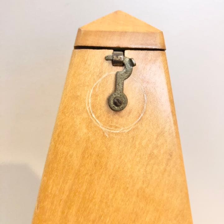メトロノーム　木製　ドイツ製　ウィットナー　レトロ　アンティーク　コレクション