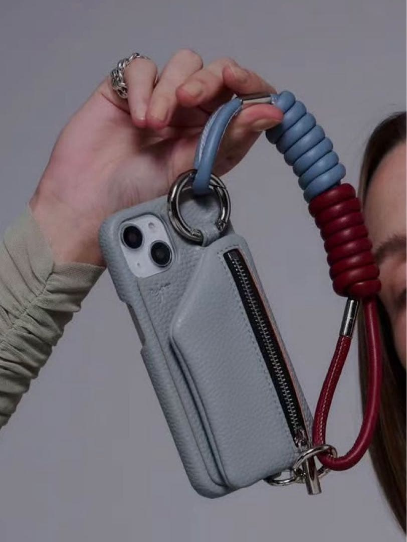 iPhone16Pro用　エジュー　iPhoneケース&ストラップ　値下不可