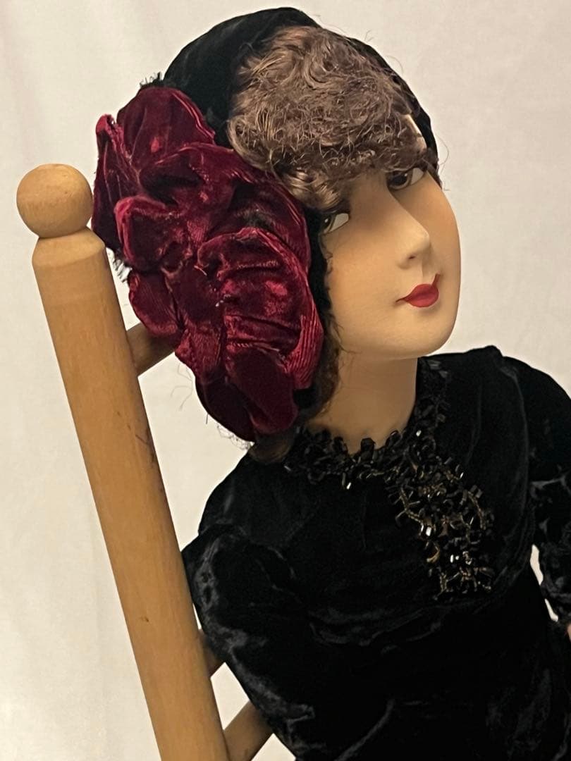 ブドワールドール　アンティークドール サロンドール　アールデコ　入手困難