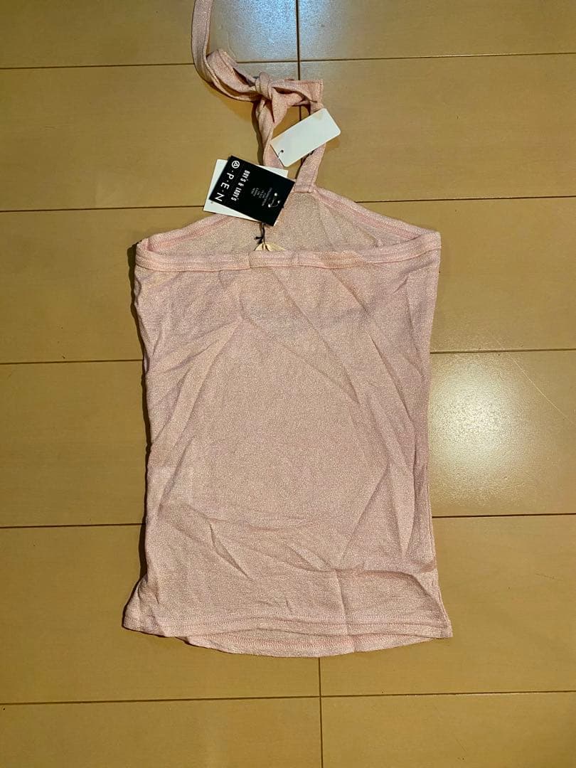 新品　初期　ヒステリックグラマー '90 シアーラメ　ロゴ　キャミソール　Y2K