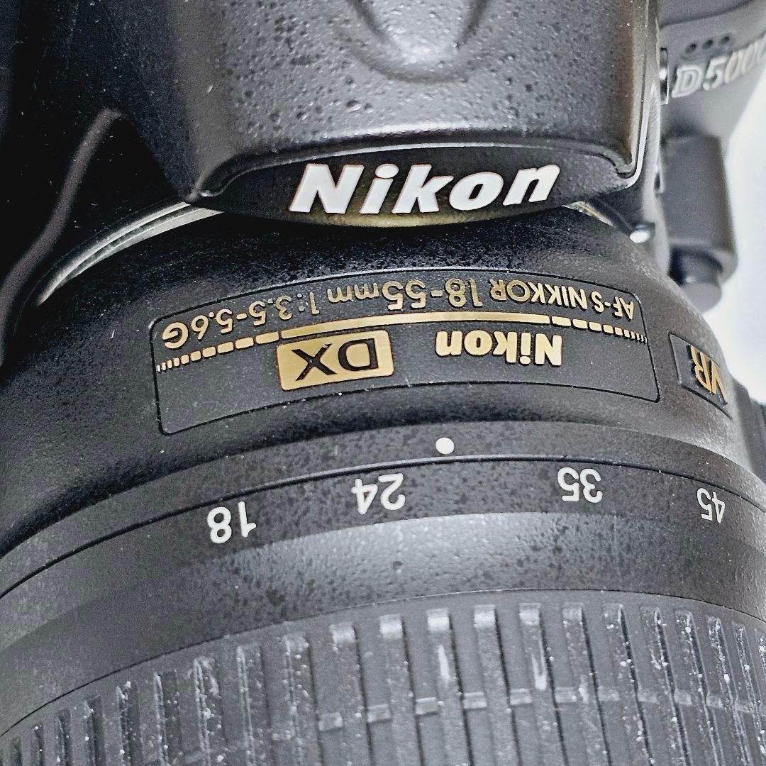 Nikon D5000 ズームレンズ　収納バッグ付き