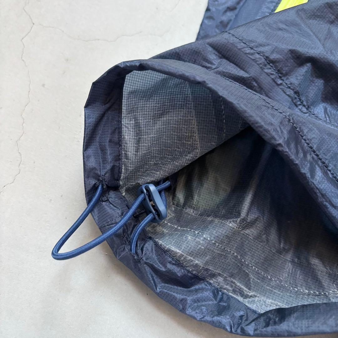 PEARLY GATES フード付きジップナイロンパーカー レインウェア ロゴ