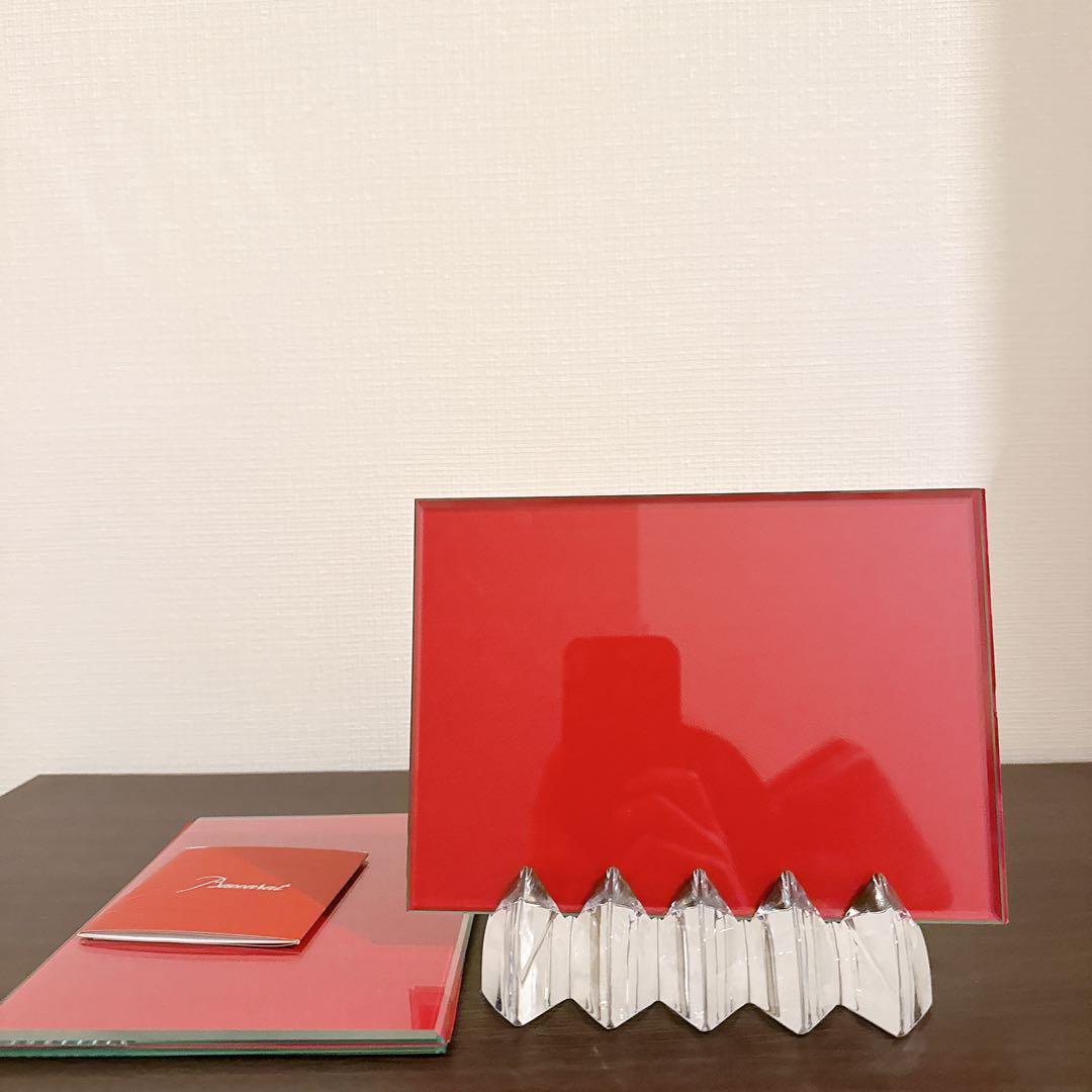 Baccarat バカラ　ベガ　フォトフレーム　写真立て　②