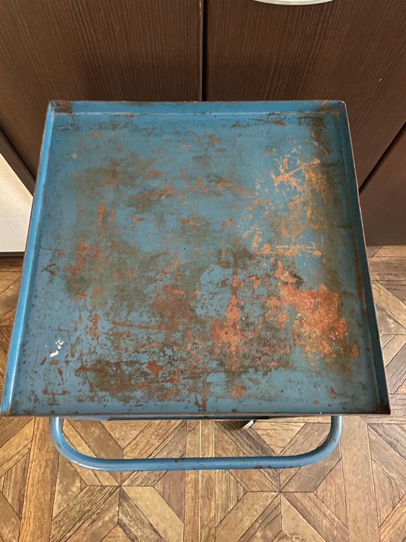 ヴィンテージ 鉄製ワゴン Antiques & Repair eel