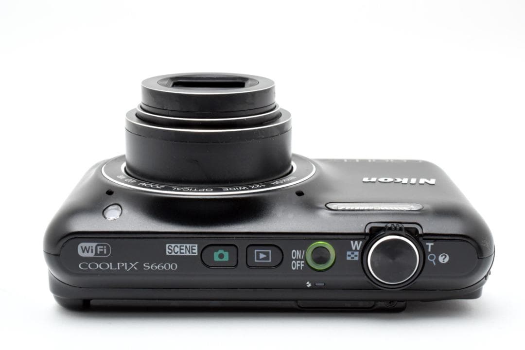 Nikon COOLPIX S6600 ブラック デジタルカメラ コンデジ