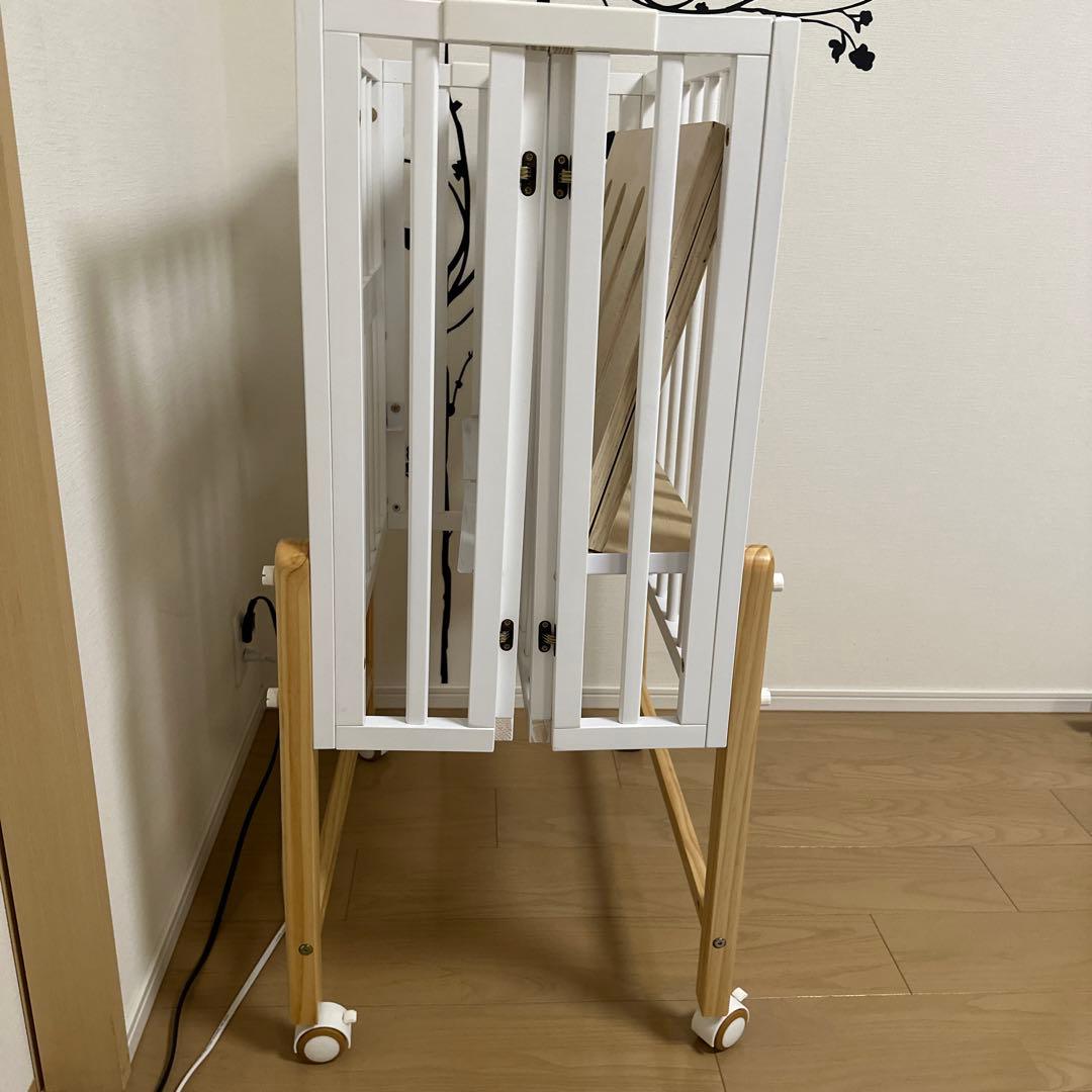 大和屋　パタン2 折りたたみミニベビーベッド　60×90