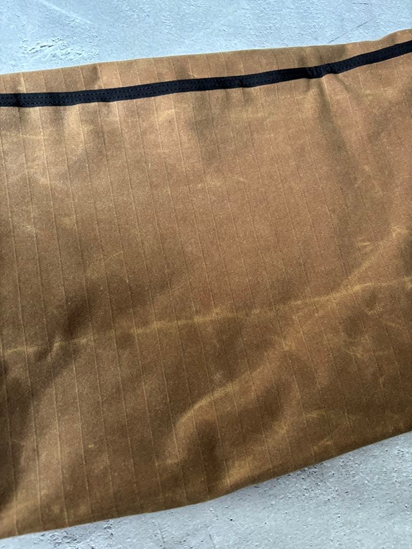 シュタク　shtak　ブルーラグメッセンジャーバッグ