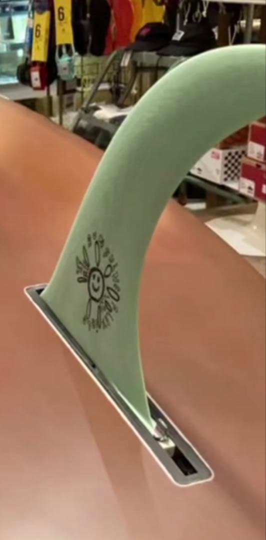 フィンも付けます　クリステンソン9.2 bandit