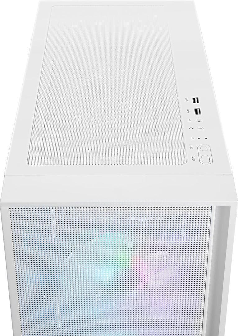 ほぼ未使用 MSI MAG FORGE 320R AIRFLOW WHITE