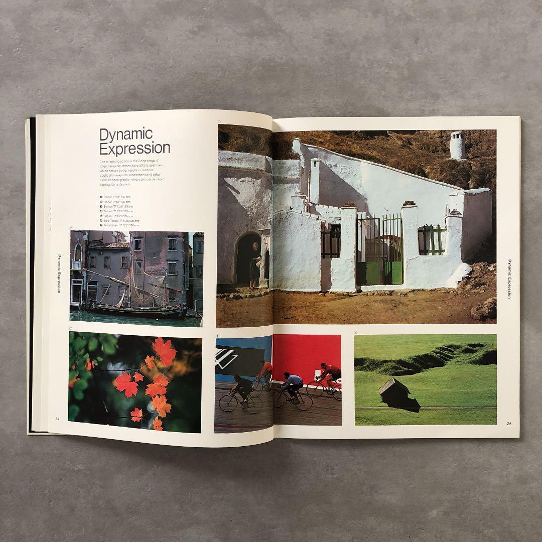 カールツァイス　コンタックス用　交換レンズの説明書　1976年