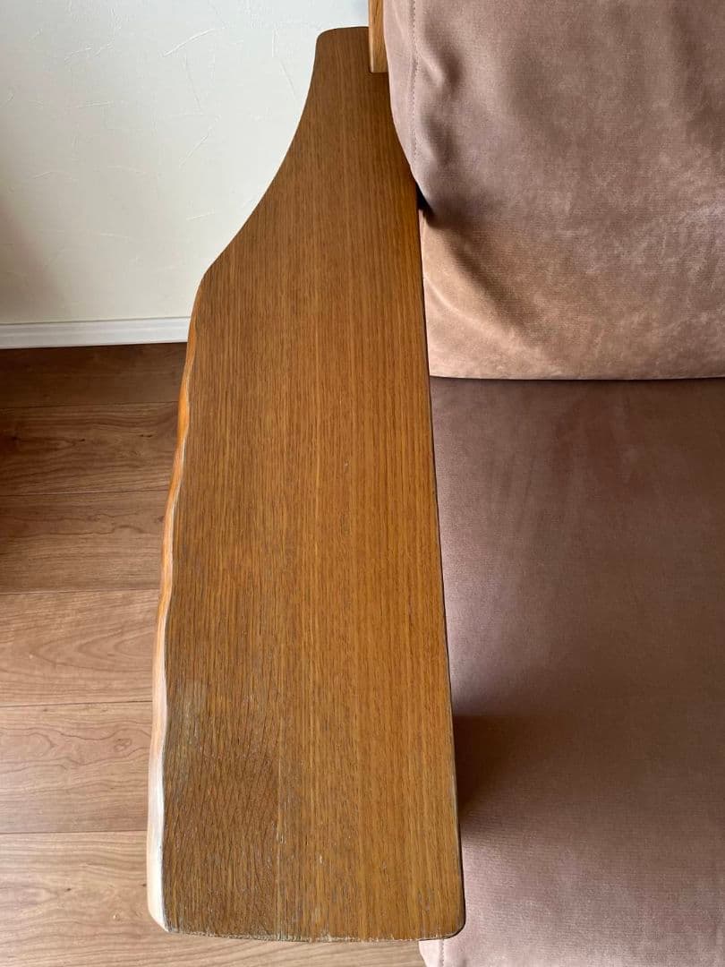 柏木工 KASHIWA 杜シリーズ 2人掛けソファ オーク材 ヴィンテージ家具