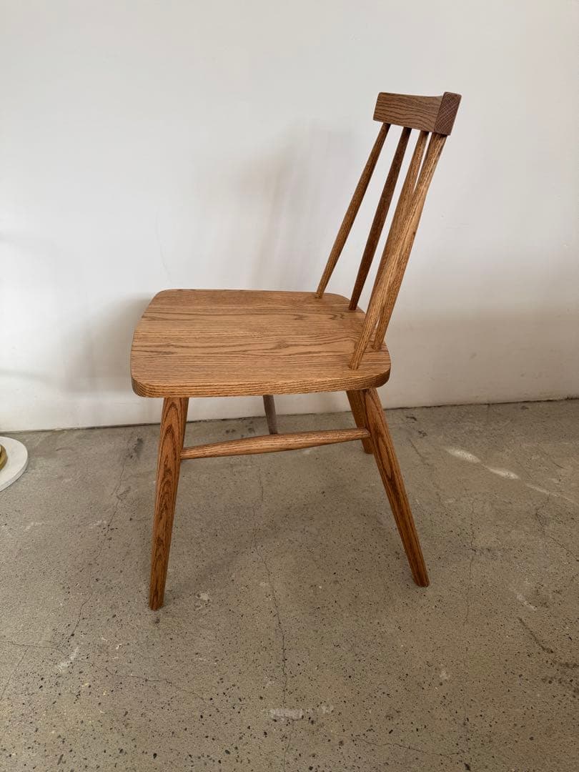 ス*ン様 モモナチュラル OAK / MEDIUM-FINISH ダイニングチェ