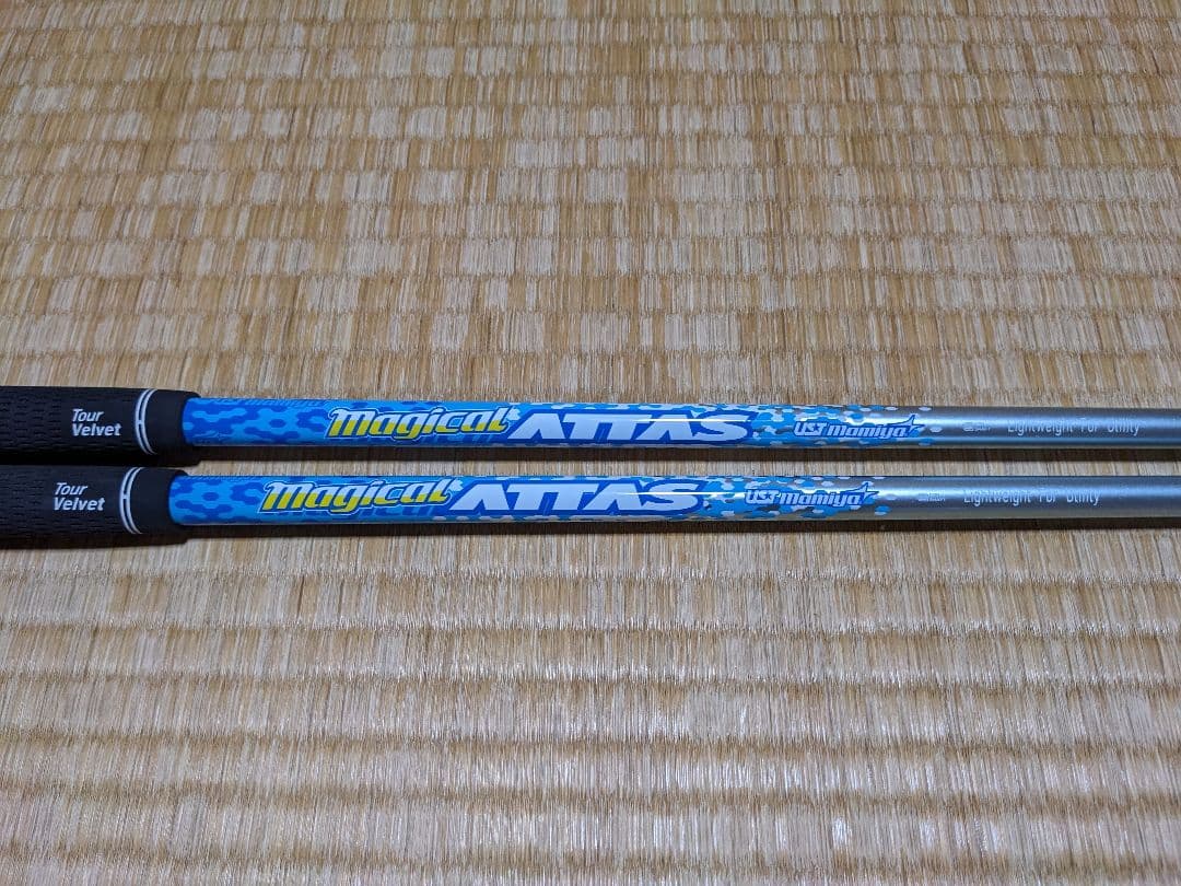 ATTAS シャフト ユーティリティ用キャロウェイ用スリーブ付2本セット