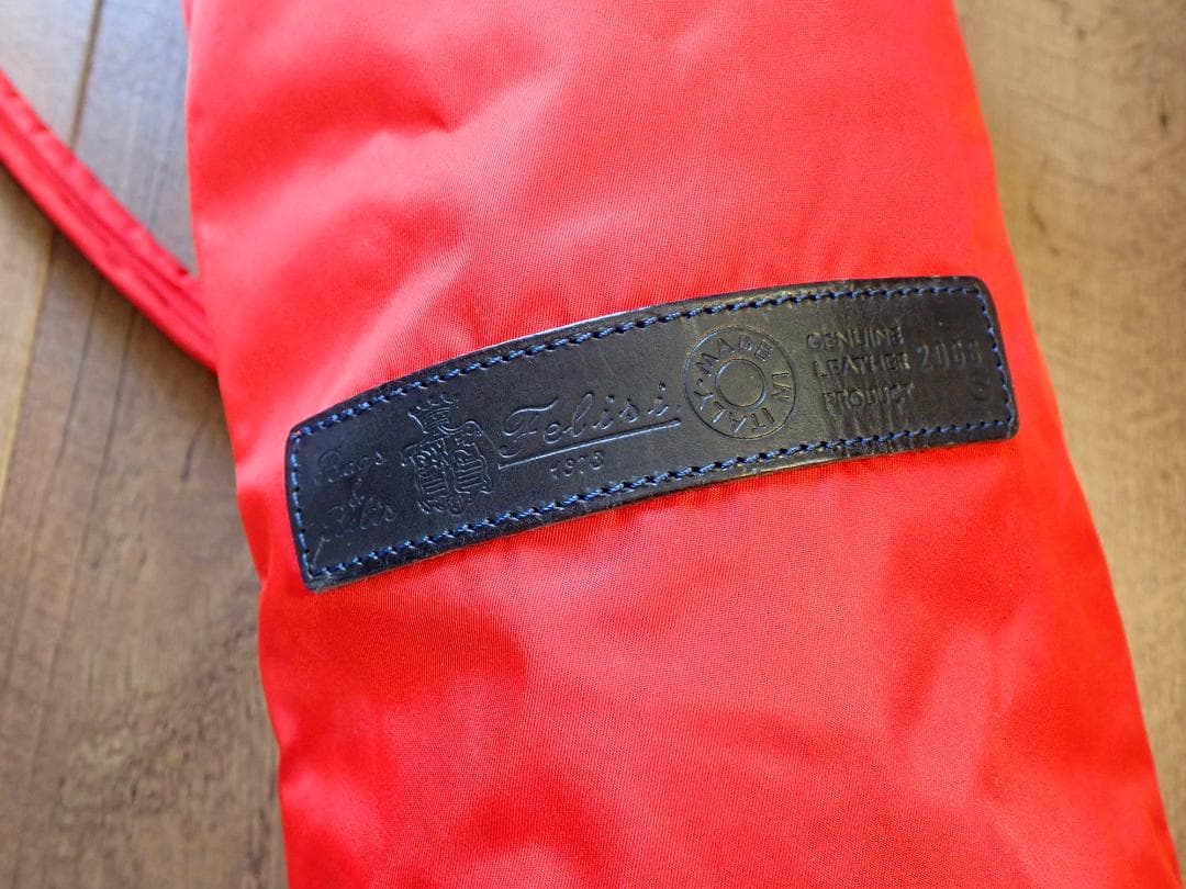 フェリージ Felisi 練習用キャリーバック 正規品 レッド