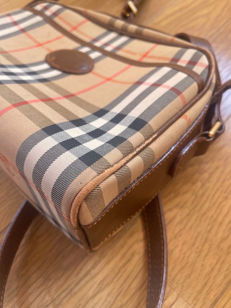 バーバリー ノバチェック ショルダーバッグ ヴィンテージ 正規品