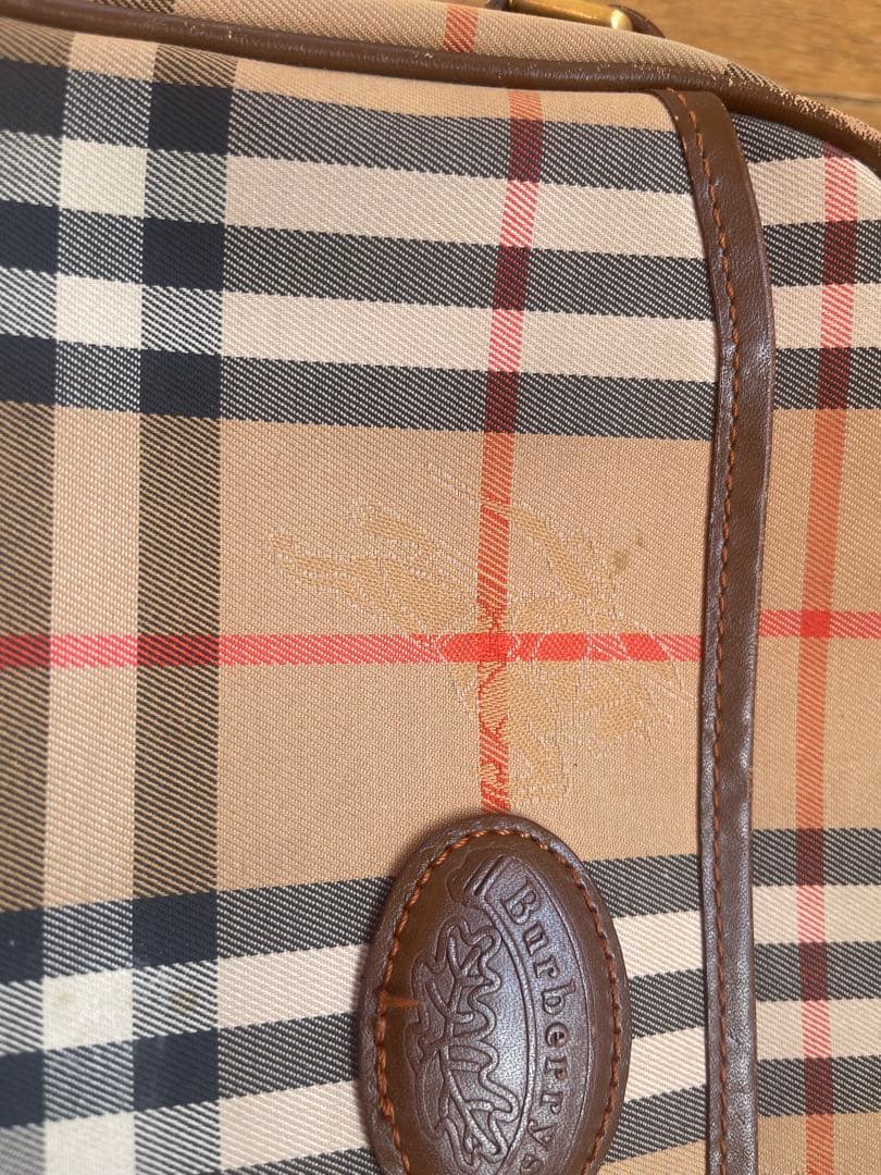 バーバリー ノバチェック ショルダーバッグ ヴィンテージ 正規品