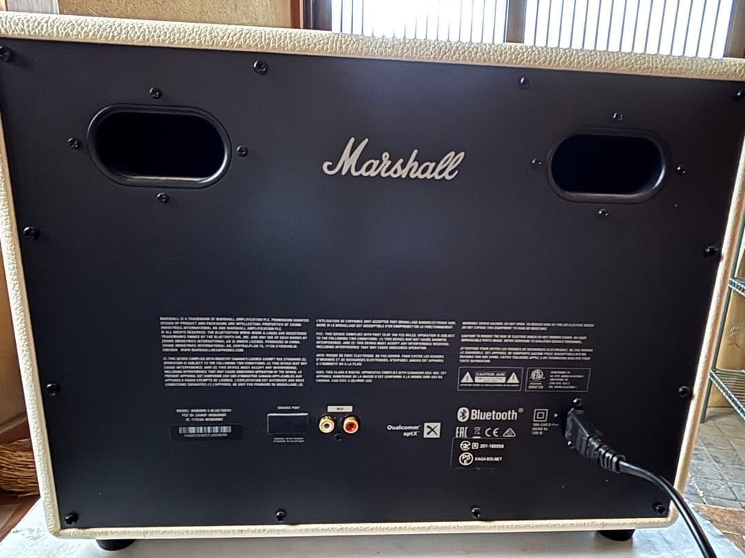 Marshall ワイヤレススピーカー ホワイトWOBURN II