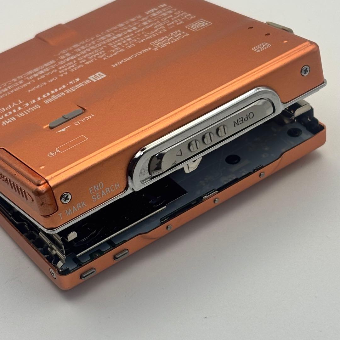 SONY MZ-N920 ソニー MDウォークマン レコーダー オレンジ
