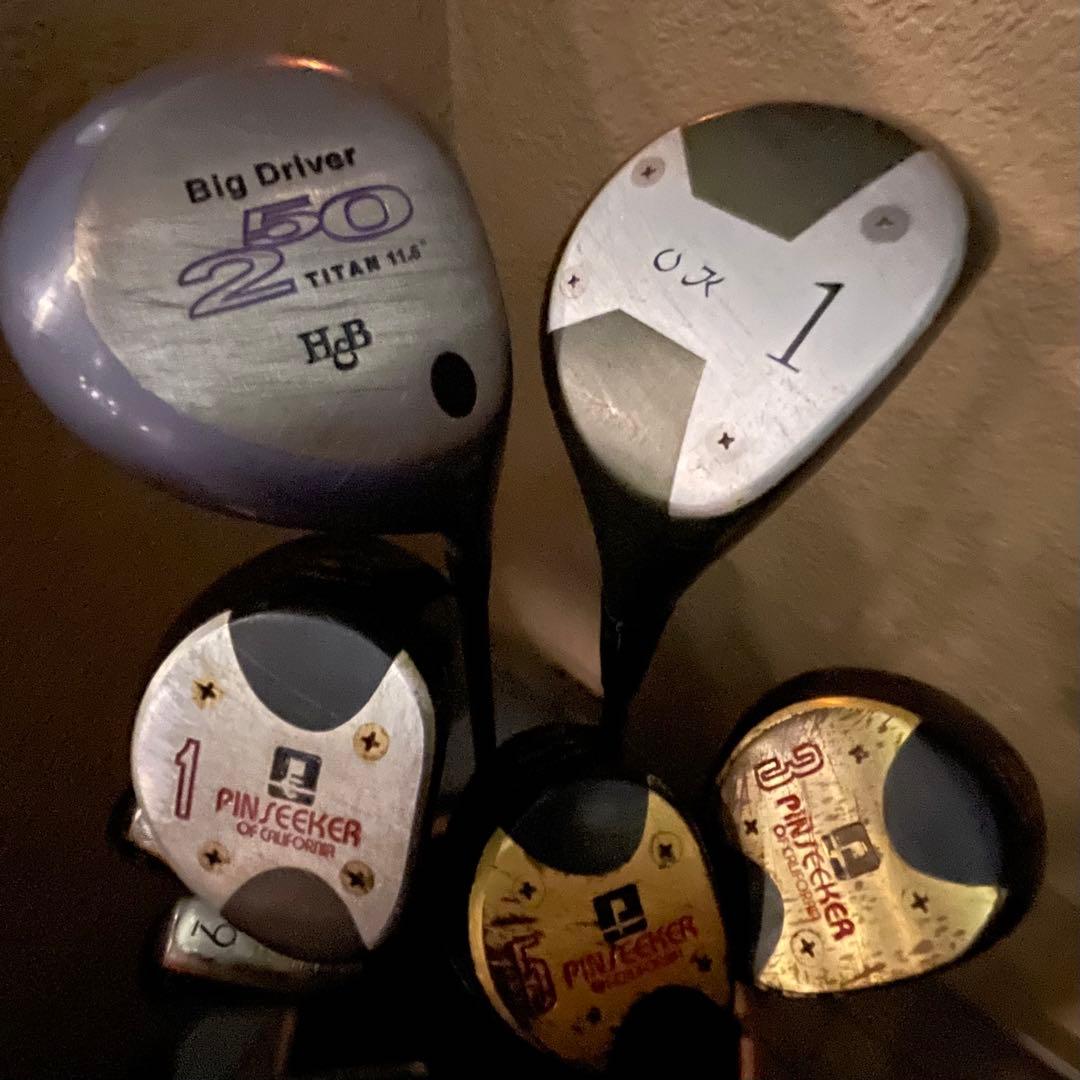 女性が使用していたクラブセット。追加のおまけも予定してます。お楽しみに！