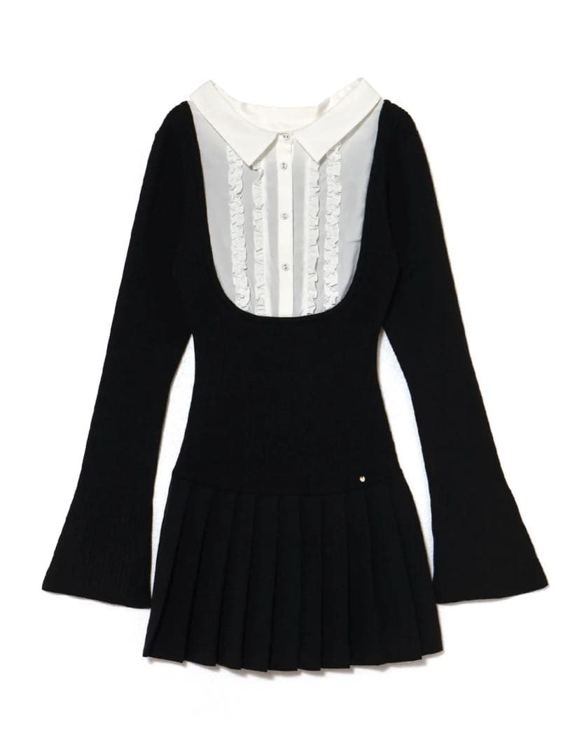 アンドマリー　Lotta frill mini dress