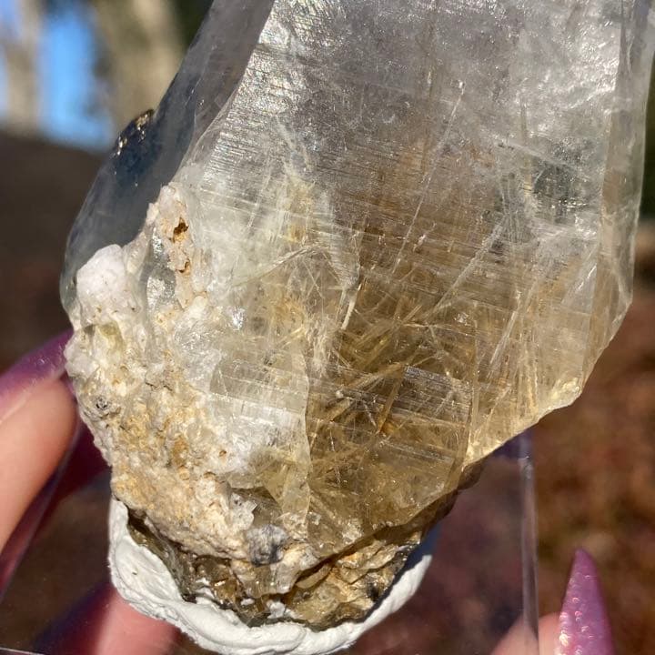 ガネーシュヒマールクォーツ 原石 ポイント