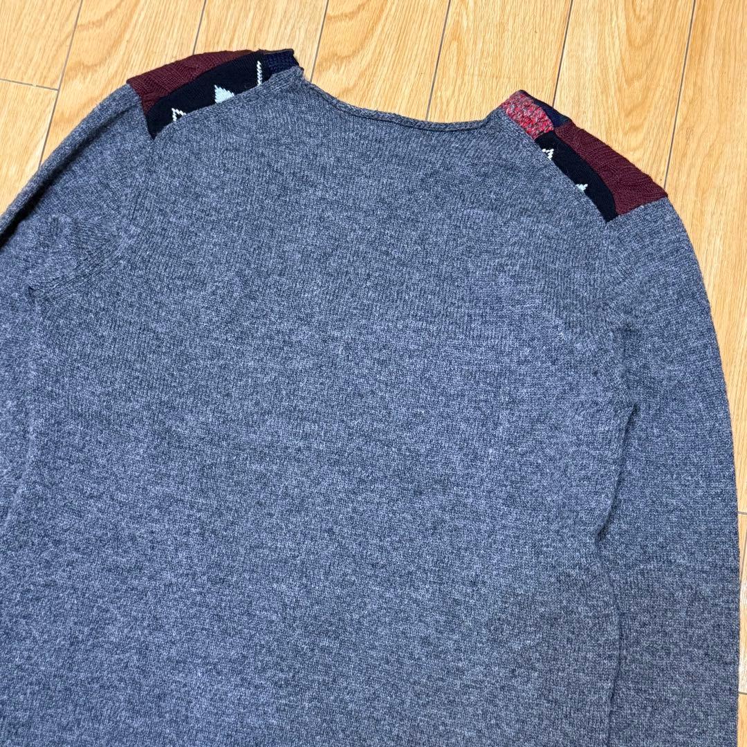 トップス COMME des GARCONS Shirt Patchwork Knit