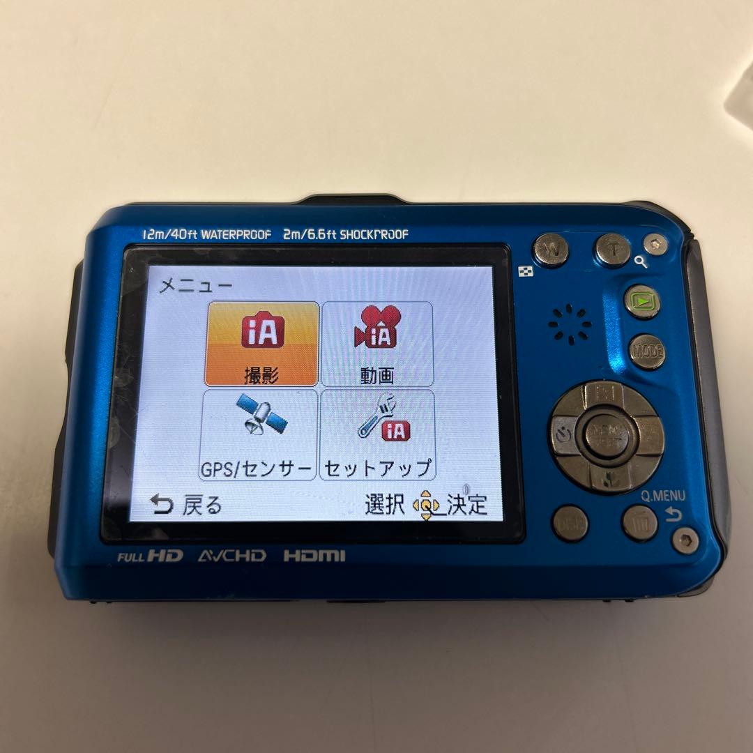 Panasonic LUMIX FT4 ブルー　本体　完動品　付属品完品　美品