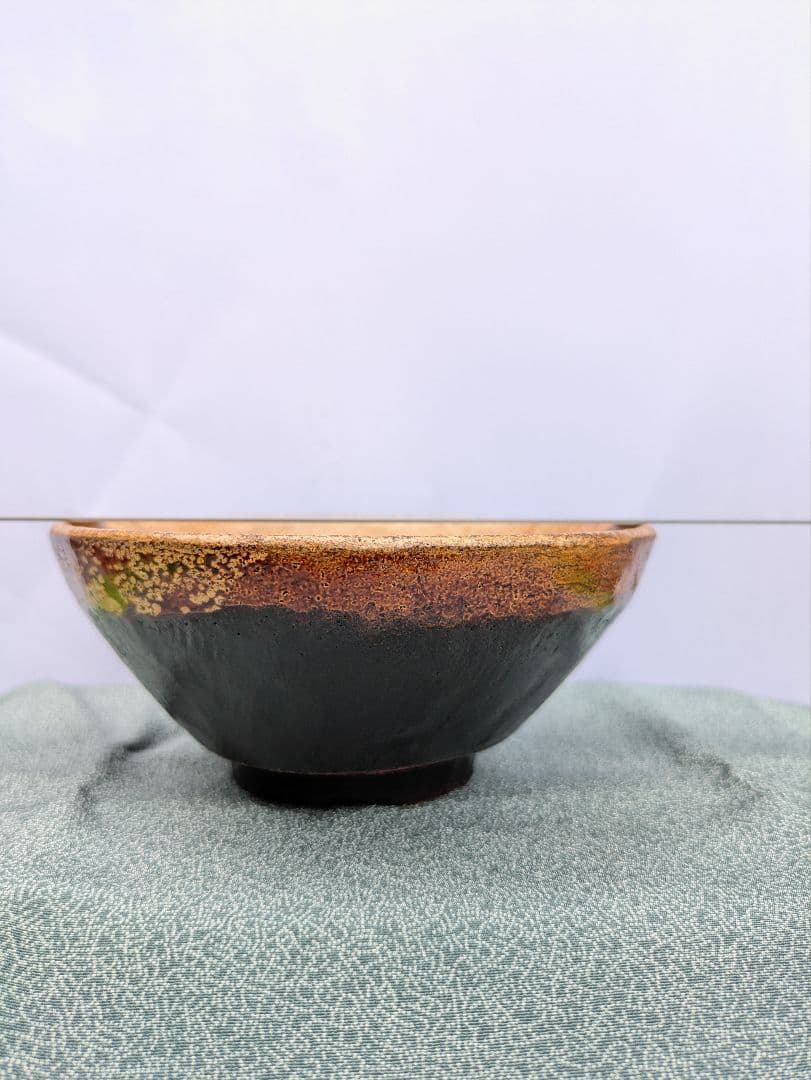 石茶碗、安山岩茶碗、石彫茶碗、倉田辰彦作