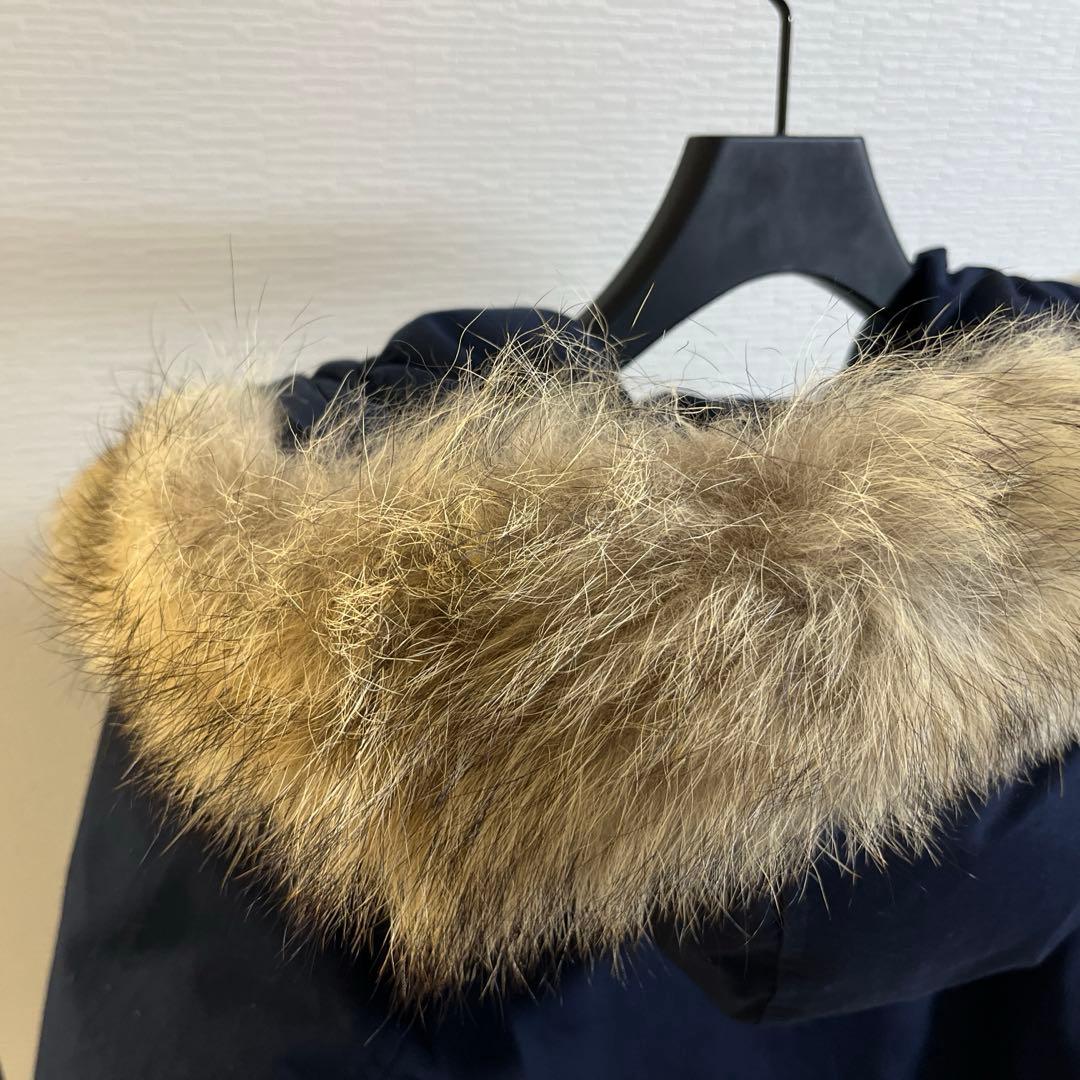 ウールリッチ アークティックパーカ USA L ネイビー コートカバー＋ハンガー