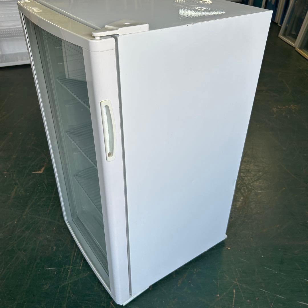 152業務用 冷蔵ショーケース オフィスコンビニ XW-105 左右開き 小型