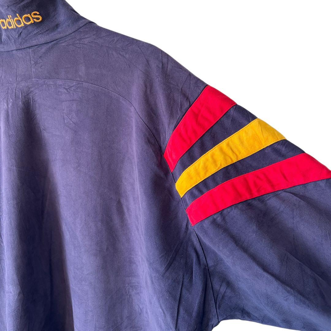 90s adidas サッカー スペイン代表 ベロアジャージ トラックジャケット