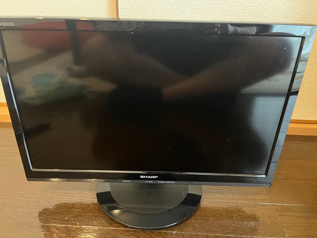 SHARP 液晶テレビ LC-19P5 19V型 リモコン付き B-CAS付き！
